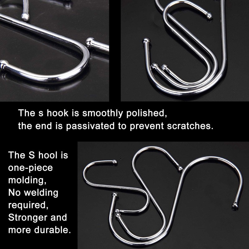 Anzhee S Shaped Hooks for Hanging 10Pack S Hooks Heavy