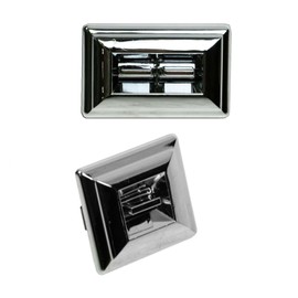 TRQ Chrome Power Window Switch Pair Set of 2 for Chevy GMC Pontiac