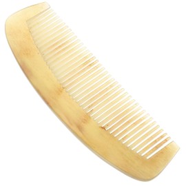Outanaya Hair Comb for Women Hair Loss Prevention Natural Horn Comb Anti-Static Portable Detangle Smooth Hair