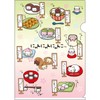 San-X Characters Clear Holder Set Nyan Nyan Nyanko FA13104 H310