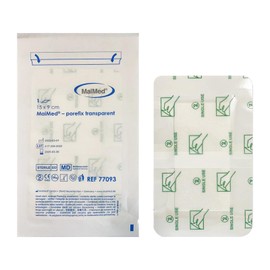 HansaGT Medical HansaGT Medical Maimed wasserfest Pflaster 15 x 9 cm Wundpflaster steril transparent - wasserdichtes Pflaster nach OP Duschpflaster - selbstklebender Verband einzeln verpackt 25 St1ck (15 x 9 cm)