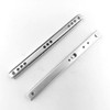 BE-TOOL Drawer Runners, Width 17mm, 4 Pieces, Metal Drawer Runners,