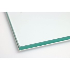 OOKABE GLASS Regular Glass, 7.9 x 7.9 inches (200 x 200 mm), Thickness 0.2 inches (5 mm)