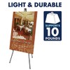 Quartet Easel, Instant Easel Stand, Heavy-Duty, 63", Supports 10 lbs.,