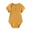 Tone Short-Sleeved Bodysuits for Newborns Baby Boys and Girls 0-3