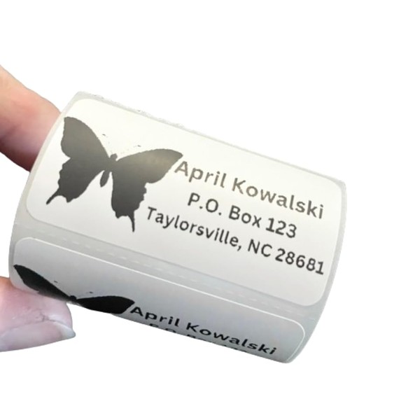 Custom Stickers, Butterfly Return Address Labels, Address Stickers, Several Designs,