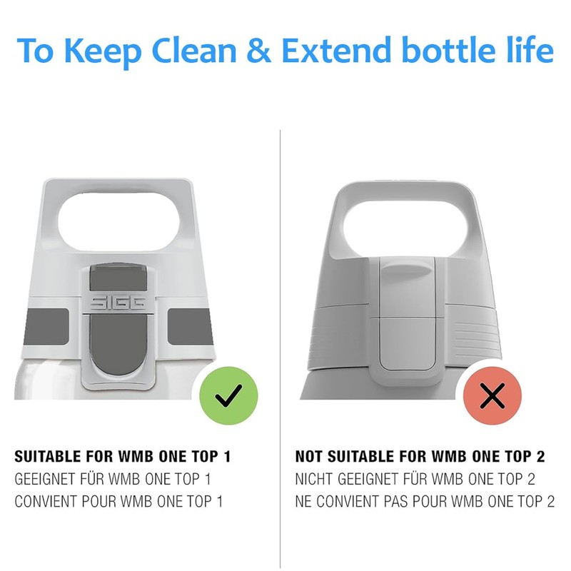 OYZOQ Compatible WMB ONE Top Cap (One Size), Replacement Water