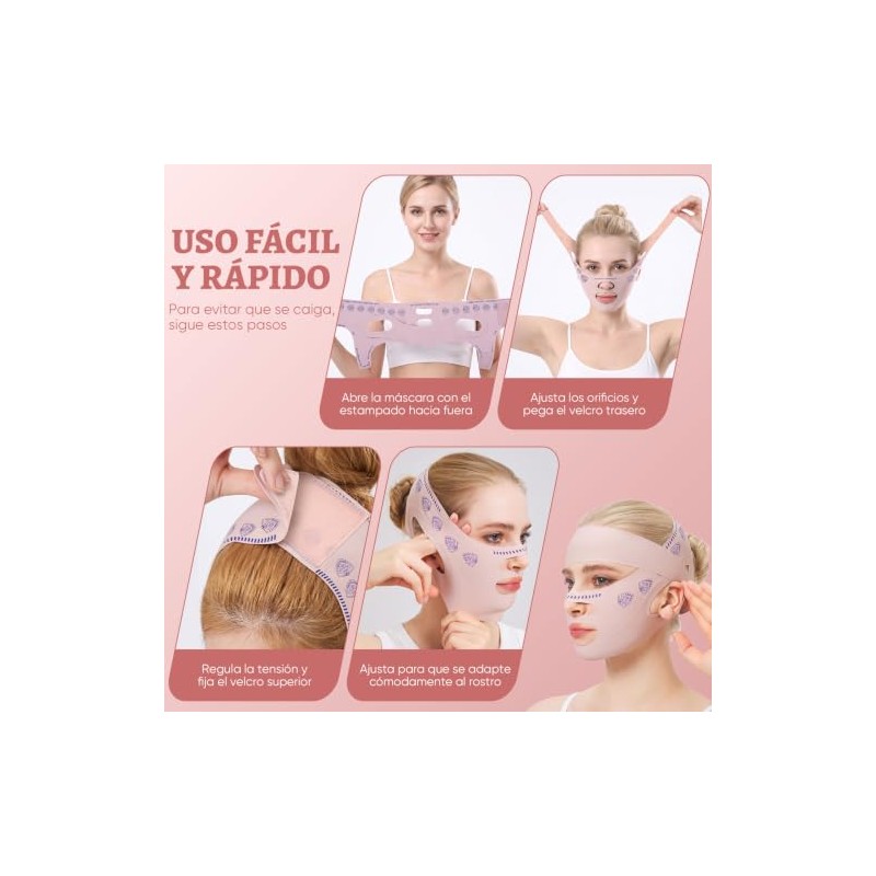 Faja Papada Facial Lifting 2 en 1 (Faja de Rostro