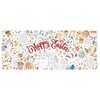 Easter Coloring Tablecloth for Kids - 76 x 183cm Colouring