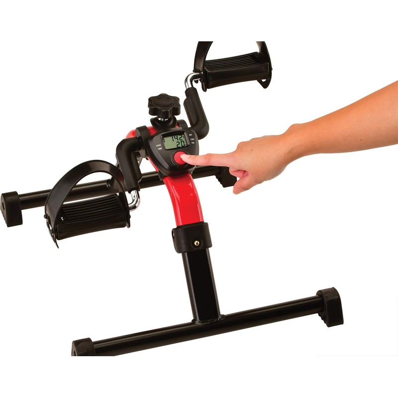 NOVA Medical Products Pedal Exerciser with Digital Display Tracker, Foldable