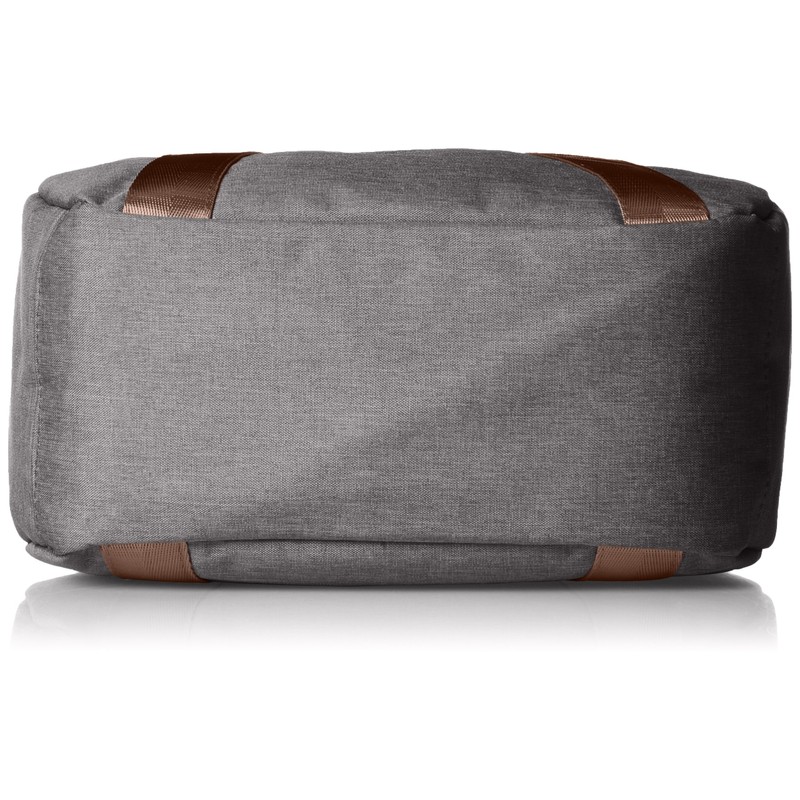 Anello CHUBBY AT-C1835 Mini Boston Shoulder Bag, 10 Pockets, gray