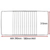 SPARES2GO Extendable Width Stainless Steel Shelf for Lamona Oven Cooker