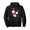 Funny Pink Cat Panther Face Costume Pullover Hoodie