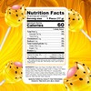 Colombina Bon Bon Bum Lollipops Tropical Passion Fruit Flavor, 48