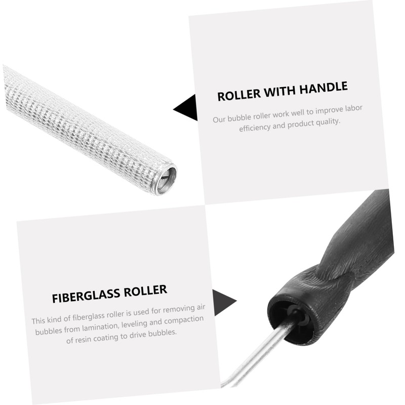 WHAMVOX Bubble Buster Aluminum Alloy Fiberglass Roller Tool Defoaming Paddle