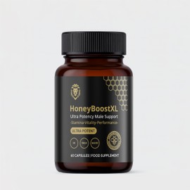 Honey Boost XL Capsules All Natural Supplement - Maximum Strength - Advanced Formula - Vegan Friendly - Non GMO