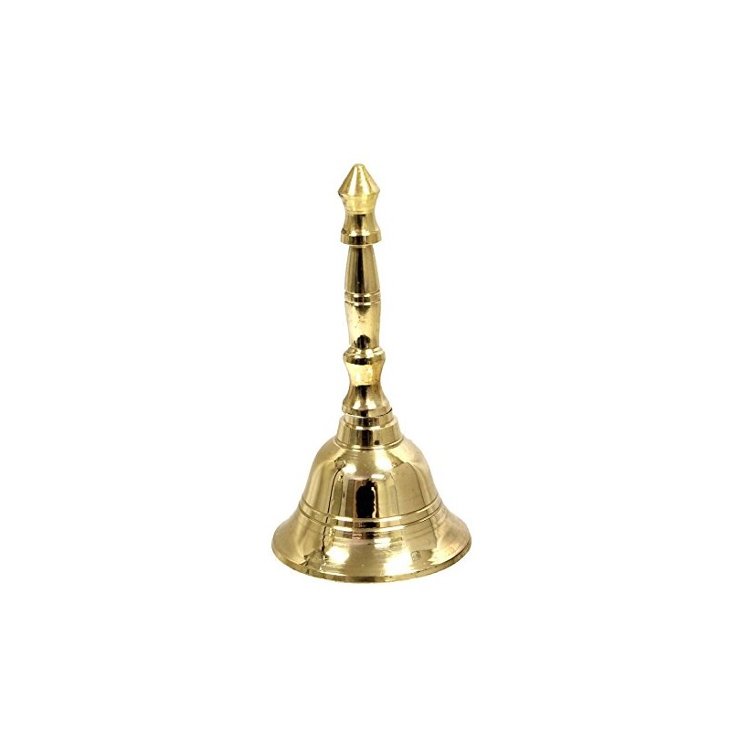 Hand Crafted Metal Brass PUJA Bell, Collectible Art,Perfect for Home