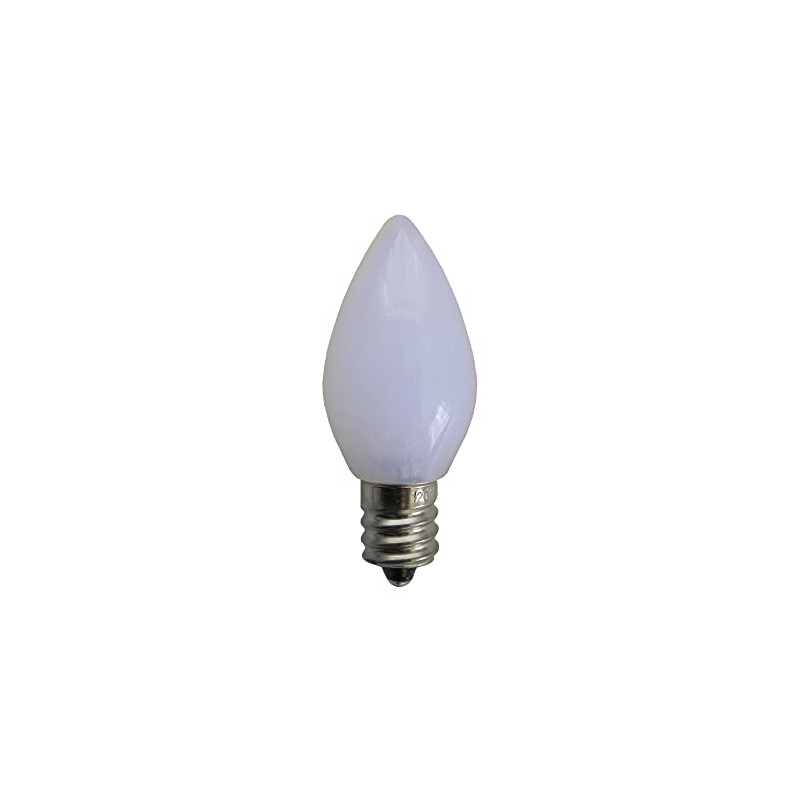 EZLS C7 Opaque Warm white SMD LED Bulb - Smooth