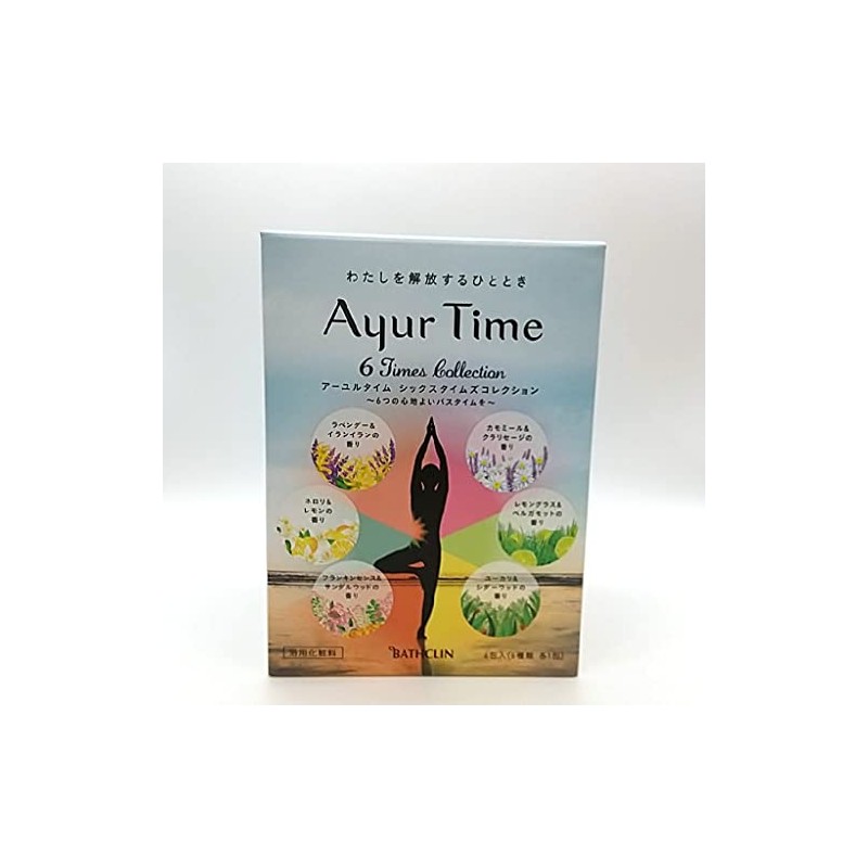 Basclin Ayurtime Bath Salt Sixtimes Collection
