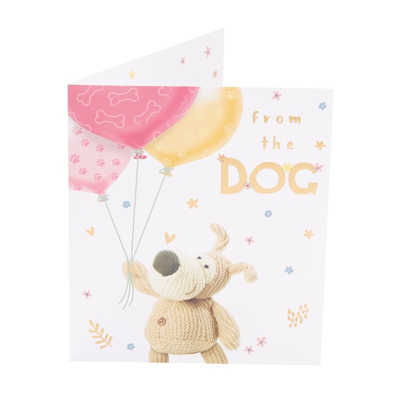 Boofle Mother's Day Card from The Dog - Cute Design