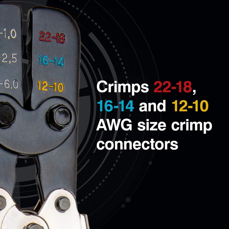 Master Appliance Professional Crimping Tool for Heat Shrink Wire Connectors