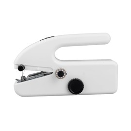 Mini Electric Sewing Machine, Small Portable Handheld Sewing Machines for Beginners, Quick Hand Stitching Machine for Fabrics & DIY Clothes Home and Travel, Compact & Lightweight