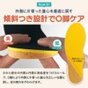 [アクティカ] インソール 楽歩O脚用薄型タイプ フリーサイズ 162 BK (24.0cm~28.0cm)