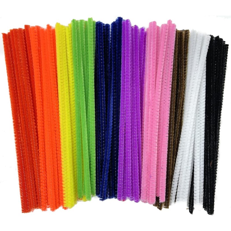 Kids B Crafty Pipe Cleaners For Craft - 100 Assorted