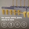 Kostaverite Acrylic Clip-Hangers Blue for Pants, Skirts and Shorts with