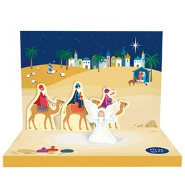 Music Box The Little Town of Bethlehem Card