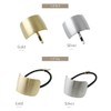 VINGTAINE H7205-S-S- Curved Plate, Hair Cuff, Matte, Hair Hook, Easy