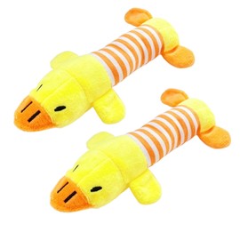Landrain 2 Stück Anti Stress Ente Hund, Antistressente Hunde Hundespielzeug Spielzeug