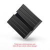 YIXISI 4 Pieces Square Car Jack Rubber Pad with Groove