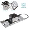 Navaris Stainless Steel Spaetzle Maker - Traditional Homemade German Egg