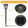 ruhotili Solar Outdoor Lights, Outdoor Waterproof IP65, Bright Powered by