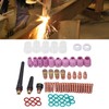 68Pcs TIG Welding Accessory Set Glass Cup Connector Electrode Coil