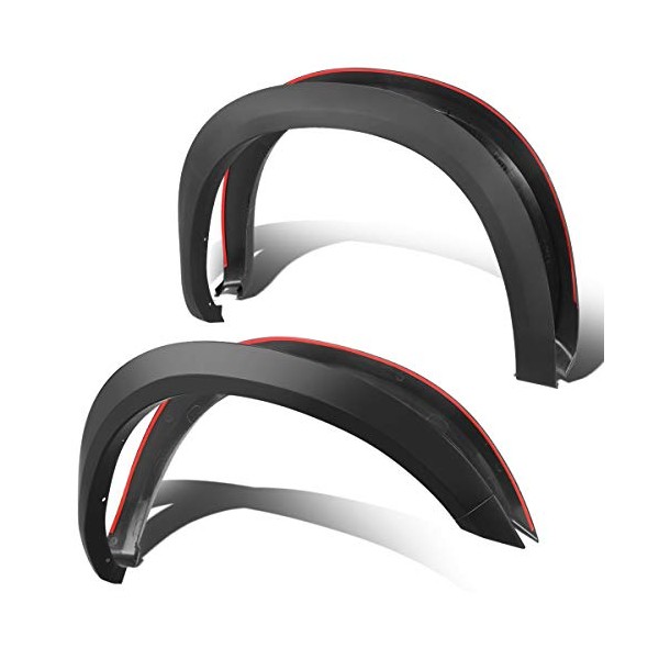 DNA Motoring WF-81018-MBK OE Style Fender Flare Cover Wheel Protector