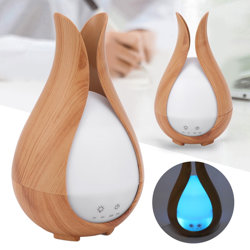 200ml Wood Grain Humidifier 8W 24V Automatically Shut Down Silent