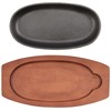 Pearl Metal HB-3054 Mini Cast Iron Sprout Steak Plate