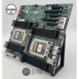 AMD, Intel EATX Vertical 60° Server Motherboard Stand for CPU Mining & Test Rig + 6X Screws