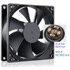 GDSTIME 2 Pack 92mm x 92mm x 25mm 12V Dual