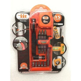 iit 15 pcs Screwdriver kit Great for Gift or Camping, Small Job
