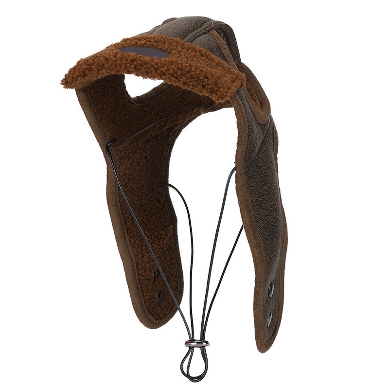 Pet Small and Mediumsized Dog Autumn and Winter Pilot Hat