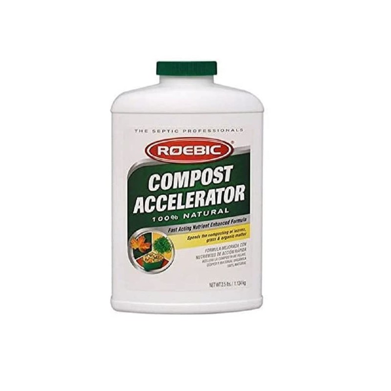 Roebic Laboratories CA-2.5-12 2-1/2-Pound Bacterial Compost Accelerator (2 Pack)