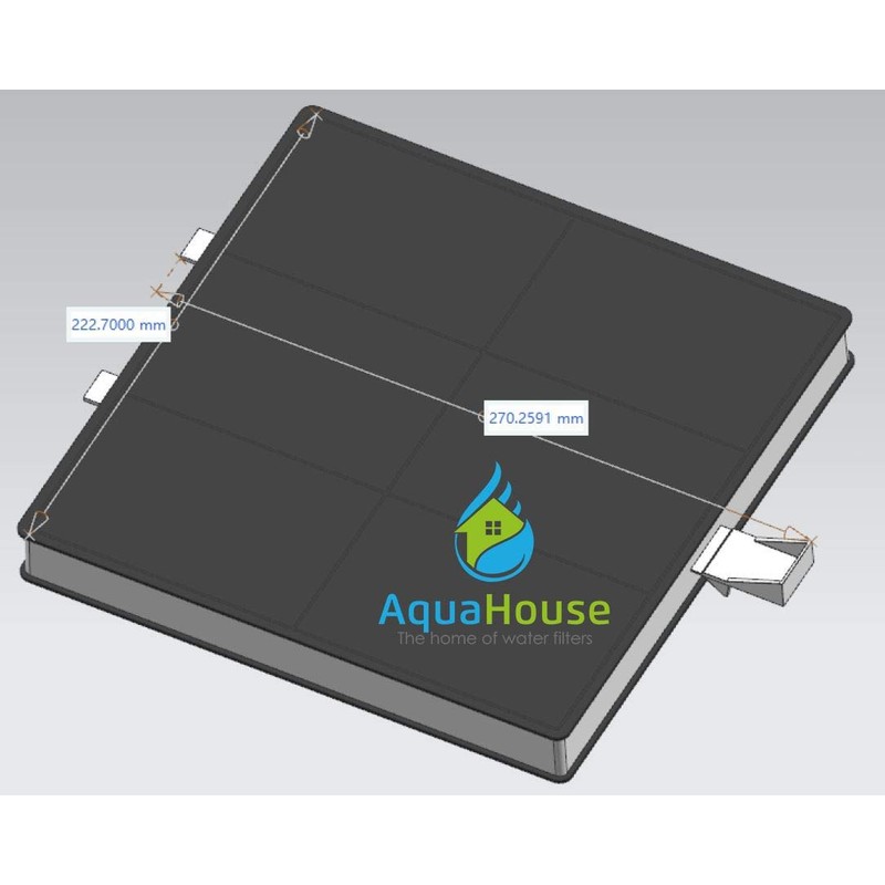 AquaHouse Compatible 360732 Activated Carbon filter for Neff, Bosch, Siemens,