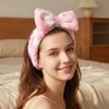 Tomolucky Direct 24 Pieces Spa Headband Facial Makeup Bow Hairband