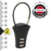 Master Lock 4623EURDAST Zahlenschloss mit Flexiblem Bügel, Zufällige Farbe, 9,5
