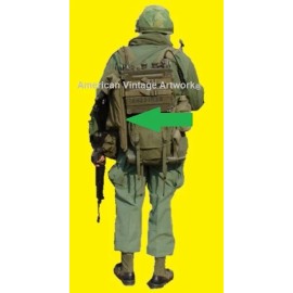 Radio Pouch PRC 77 PRC 25 SINCARS Military USMC Case CW-503 Antenna Handset HAM