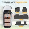 Autohai Floor Mats for Nissan Pathfinder 8 Passenger 22-24 Infiniti