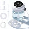 Premium Coffee Enema Kit, Transparent with One-Way Valve, Perfect for